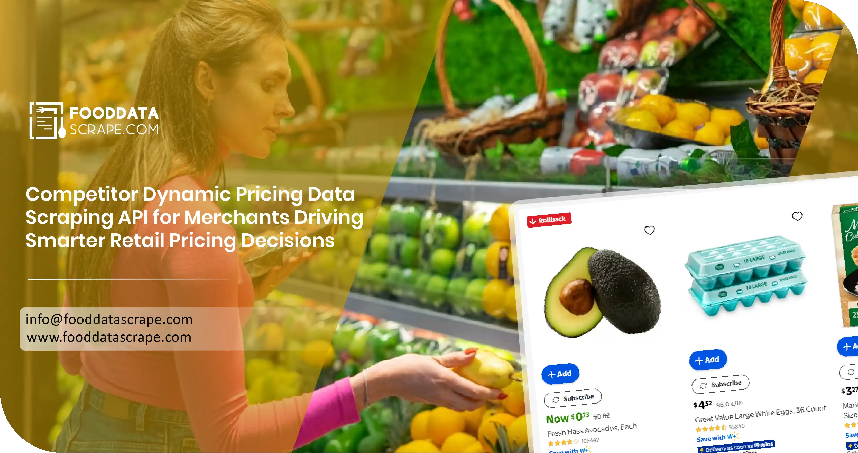 Competitor Dynamic Pricing Data Scraping API for Merchants